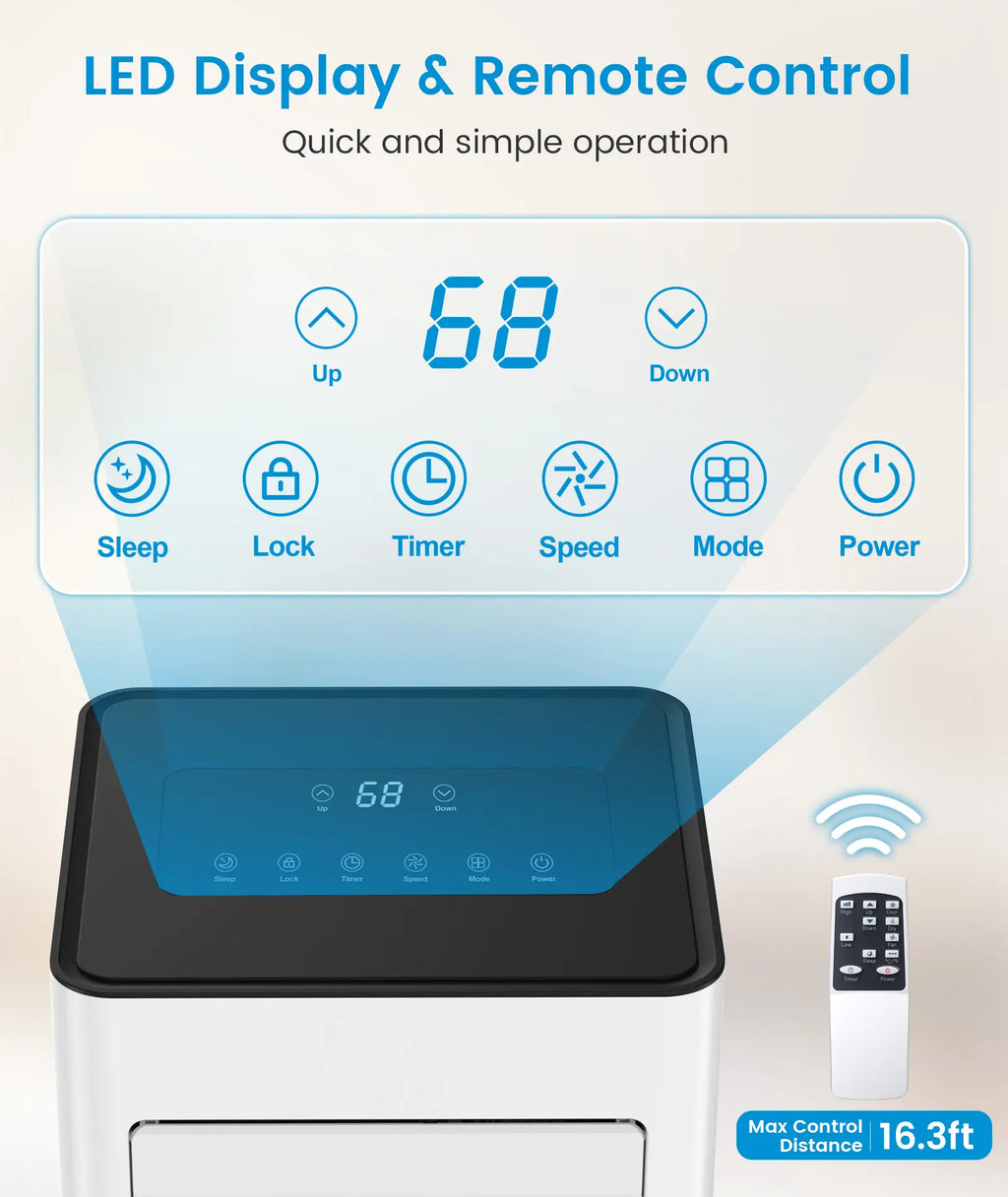 Portable Air Conditioners 8,000/10,000 BTU