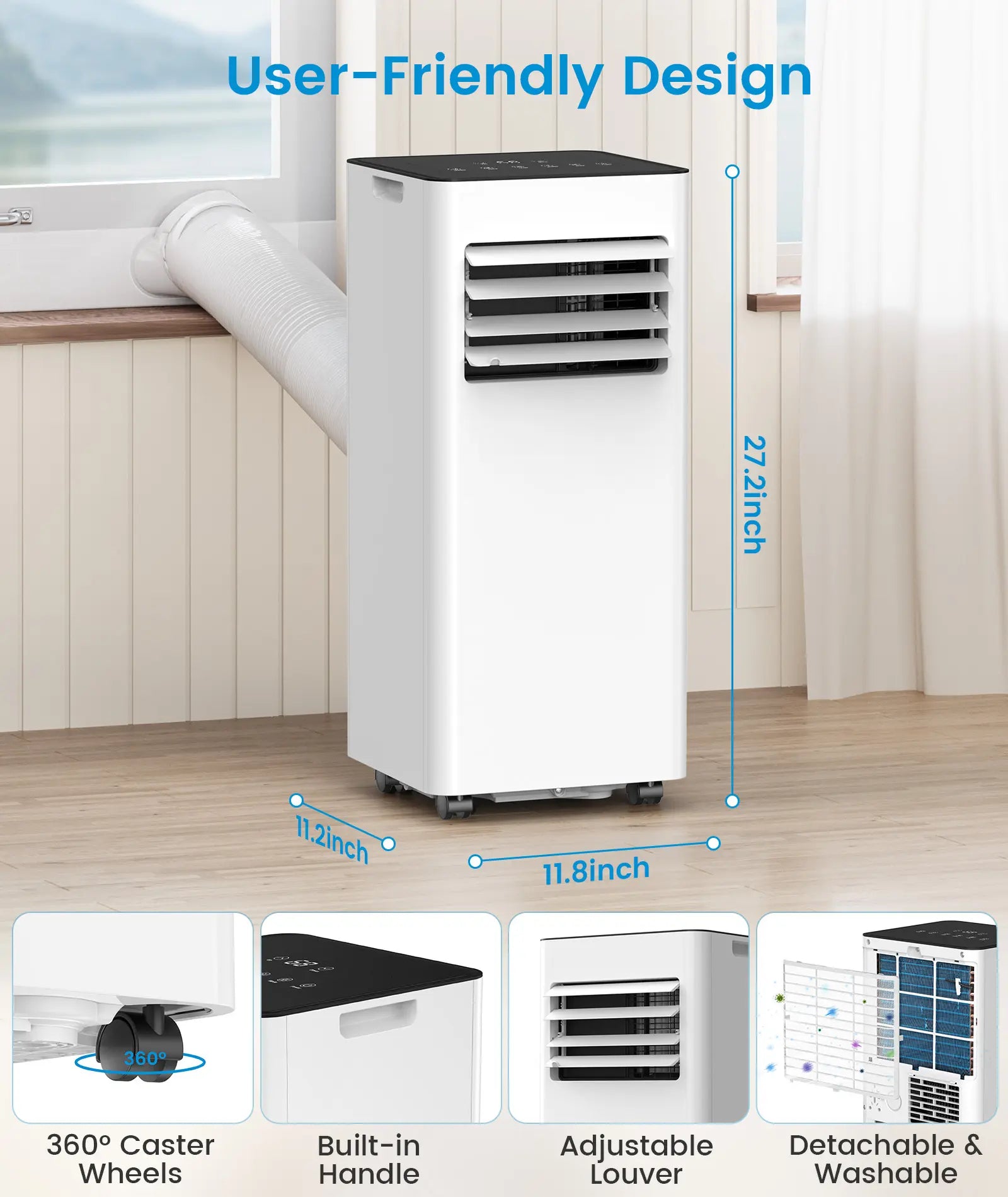 Portable Air Conditioners 8,000/10,000 BTU