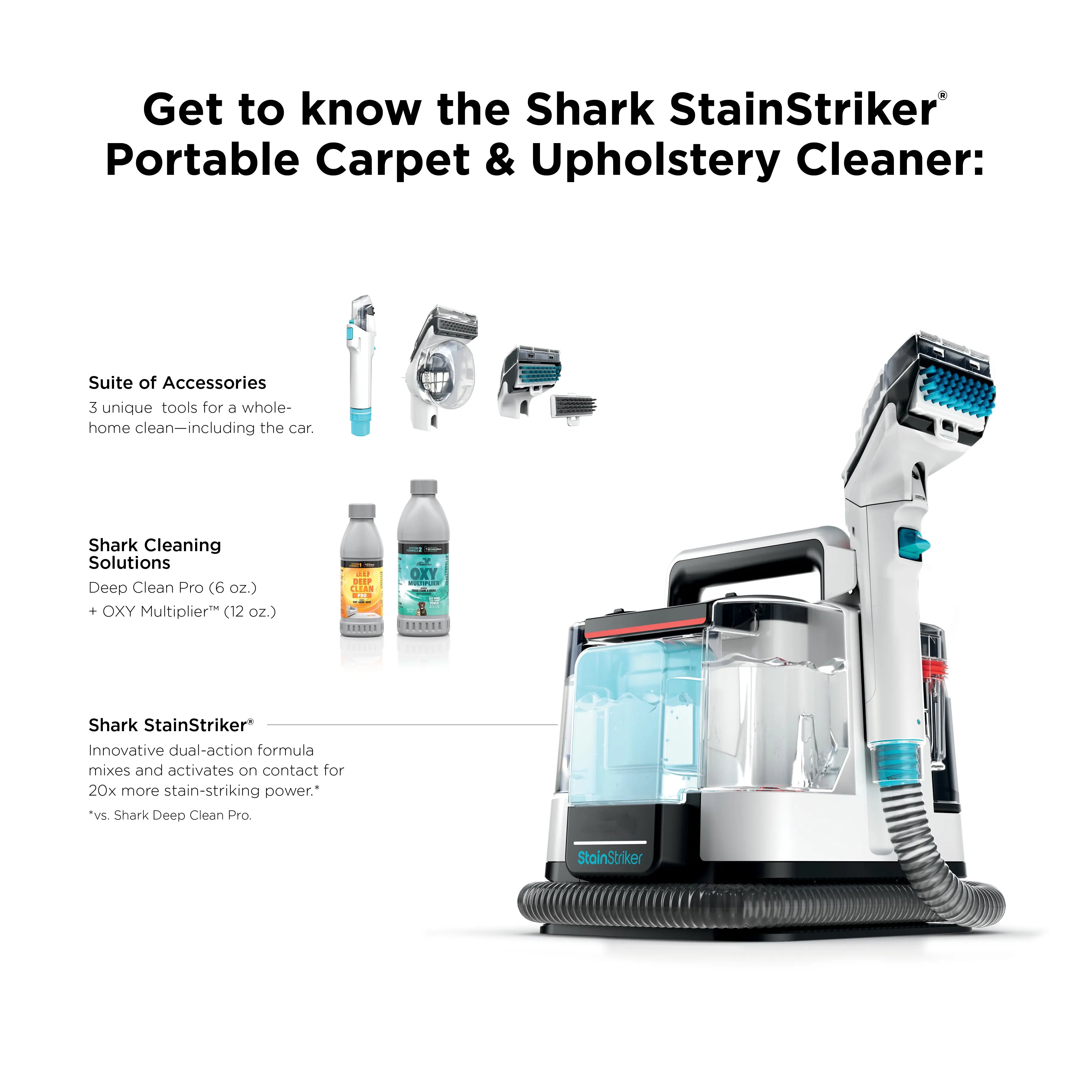 Upgrade Portable Carpet and Upholstery Cleaner