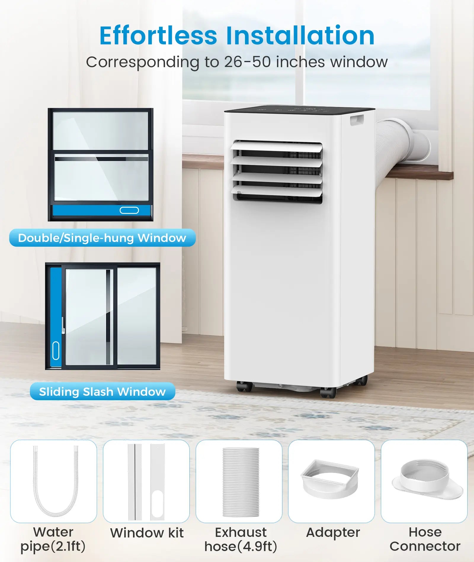 Portable Air Conditioners 8,000/10,000 BTU